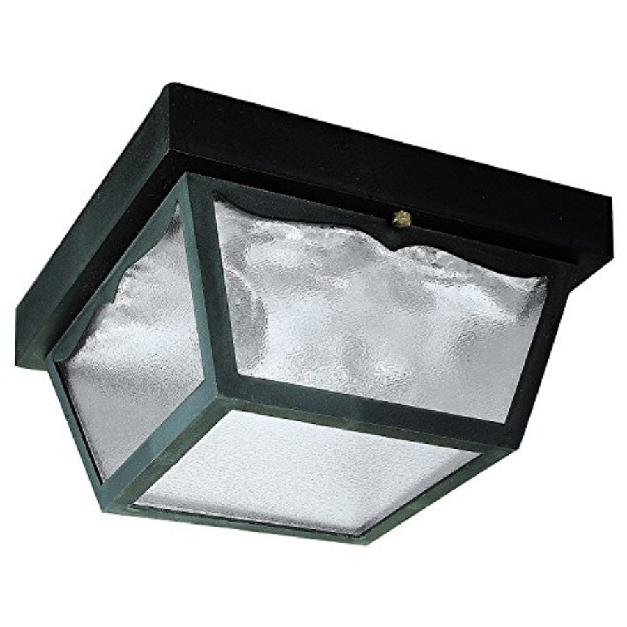 Outdoor Lighting Panel - 6682300 Traditional Two-Light Outdoor Flush-Mount Fixture,