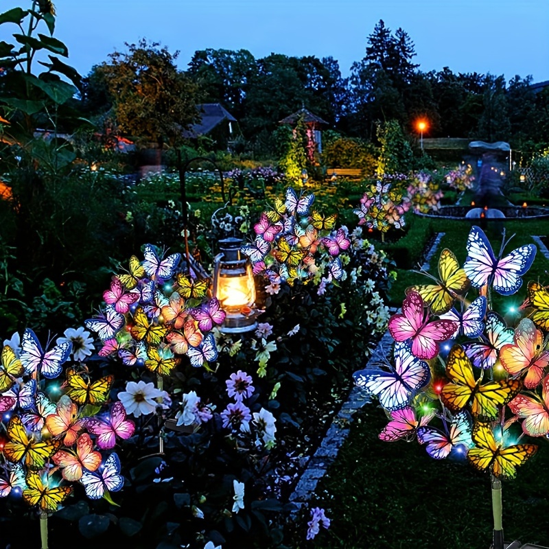 Outdoor Lighting Manufacturers - Solar LED Butterfly Garden Lights Waterproof
