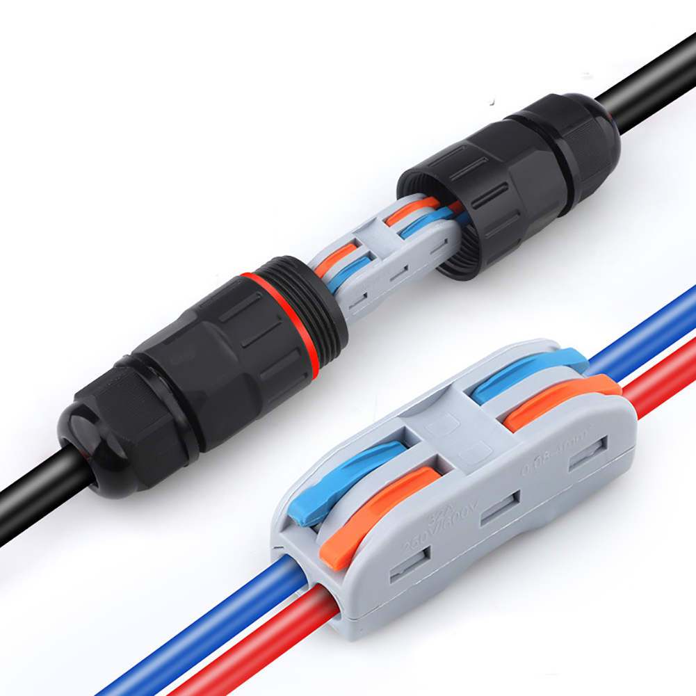 1Pc 2 Pin 3 Pin Wire Connector - đánh giá và giá Outdoor Lighting Low Voltage