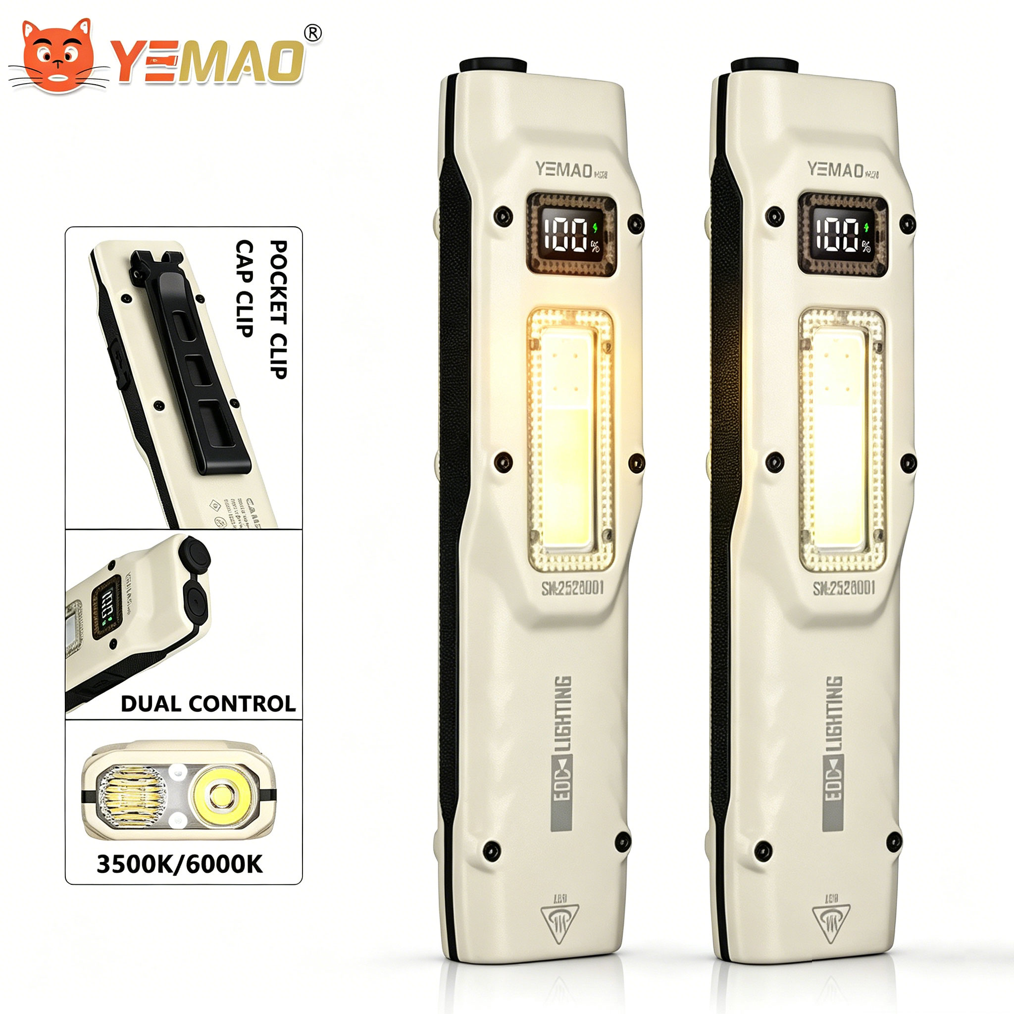 Portable 880LM YEMAO M28 Ultra - đánh giá và giá Outdoor Lighting Panel