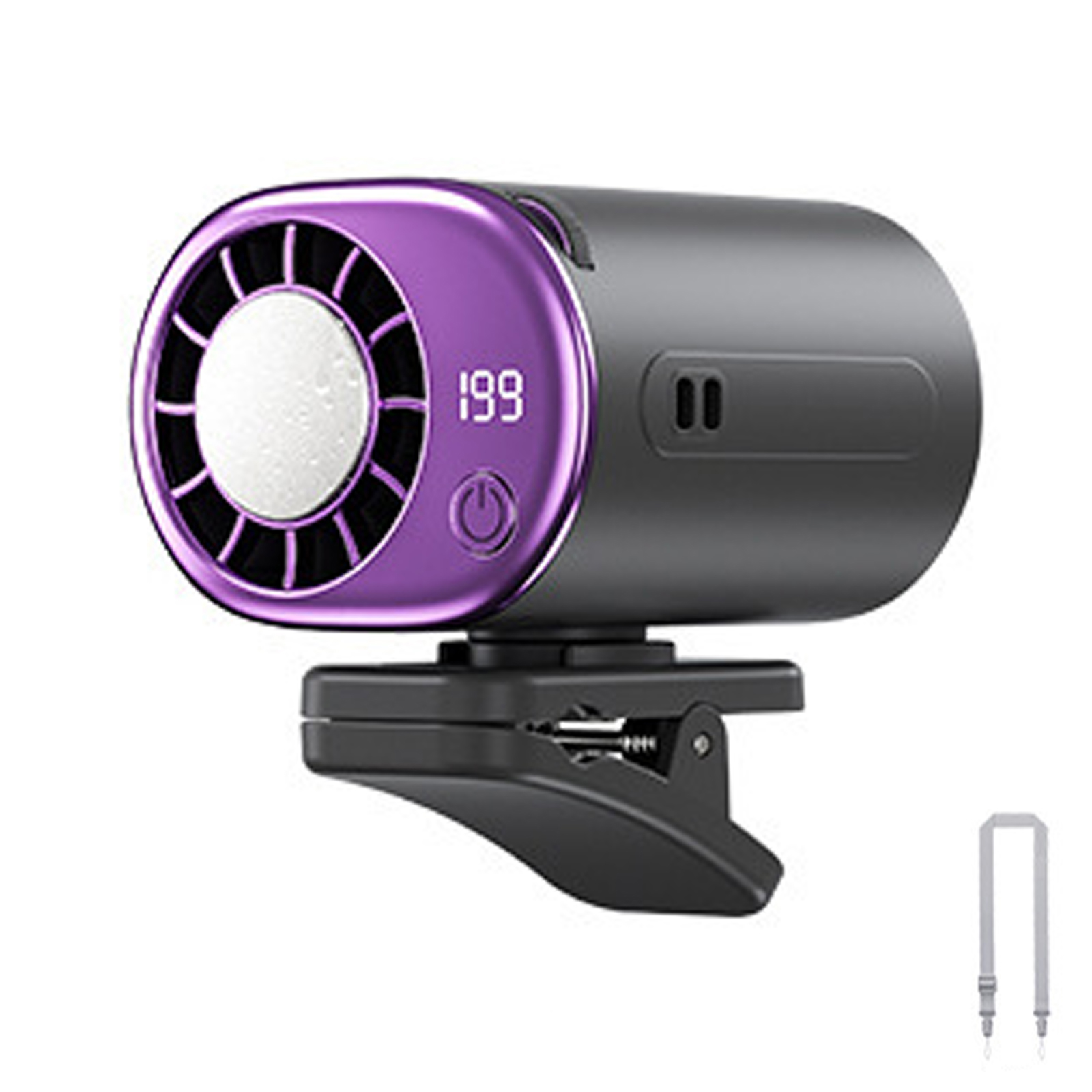 LED Display Car Clip On Fan Mi - đánh giá và giá Umbrella Led Clip