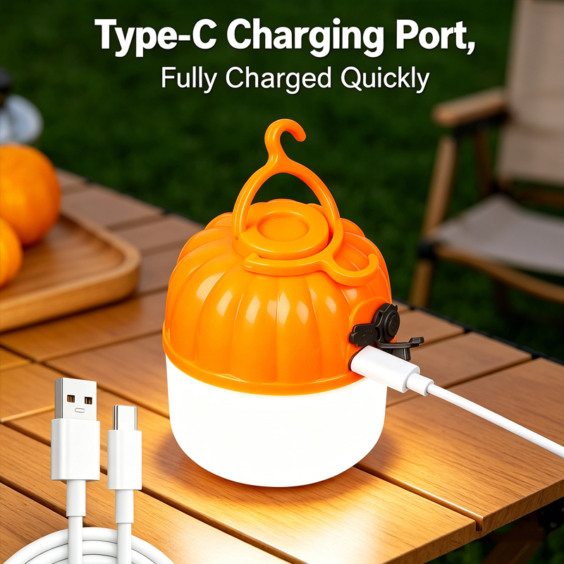 Mini Portable LED Pumpkin Bulb - đánh giá và giá Outdoor Lighting Panel