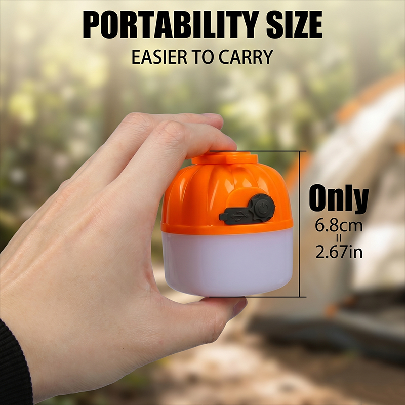 Mini Portable LED Pumpkin Bulb - đánh giá và giá Outdoor Lighting Panel