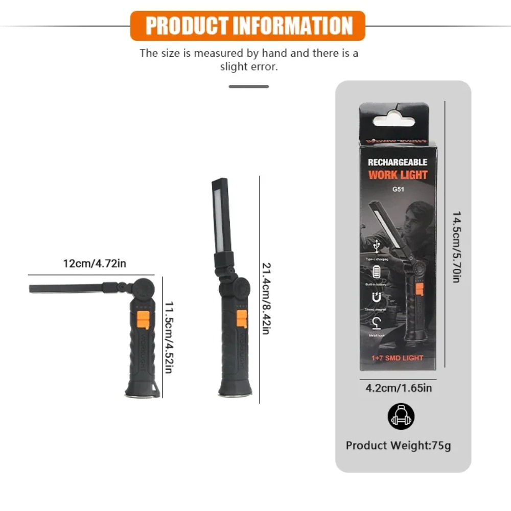 Portable COB LED Flashlight US - đánh giá và giá Outdoor Lighting Panel