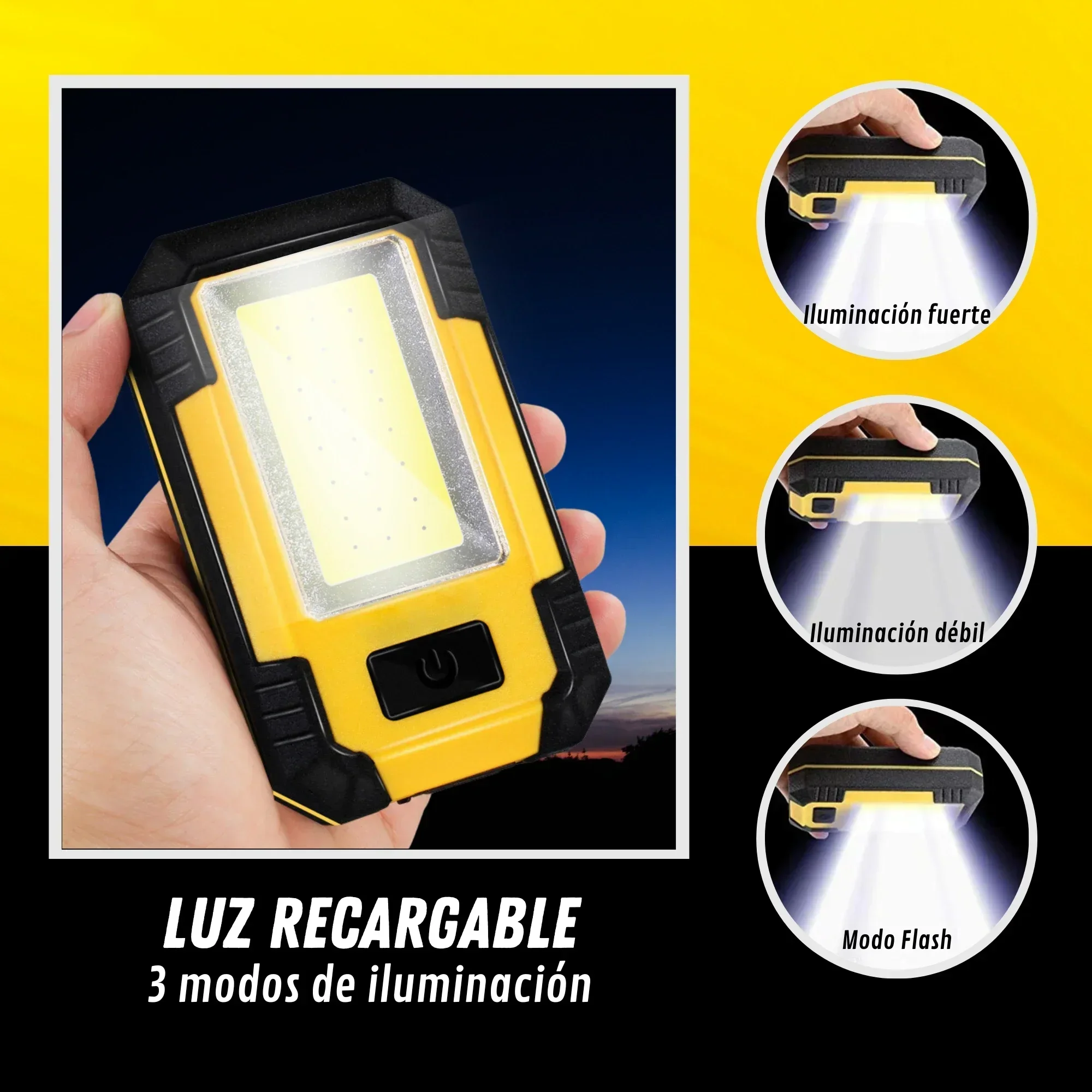Rechargeable 4000MaH Work Ligh - đánh giá và giá Outdoor Lighting Panel