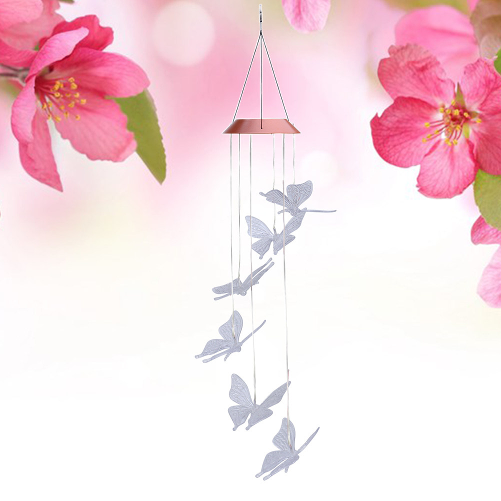 Solar Wind Chime Light Transpa - đánh giá và giá Color Changing Outdoor