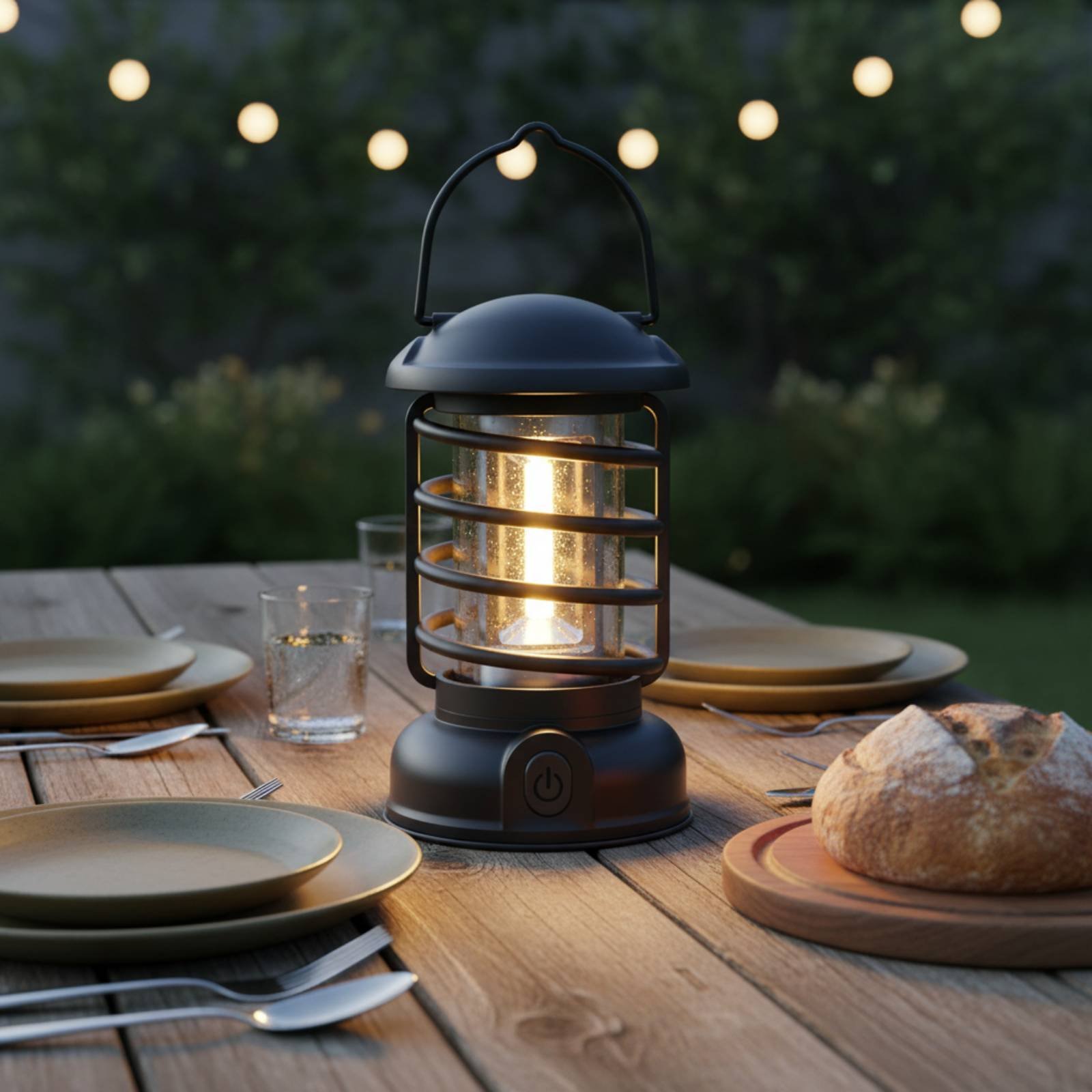 Retro Camping Lantern Two-Way  - đánh giá và giá Outdoor Lighting Battery Powered