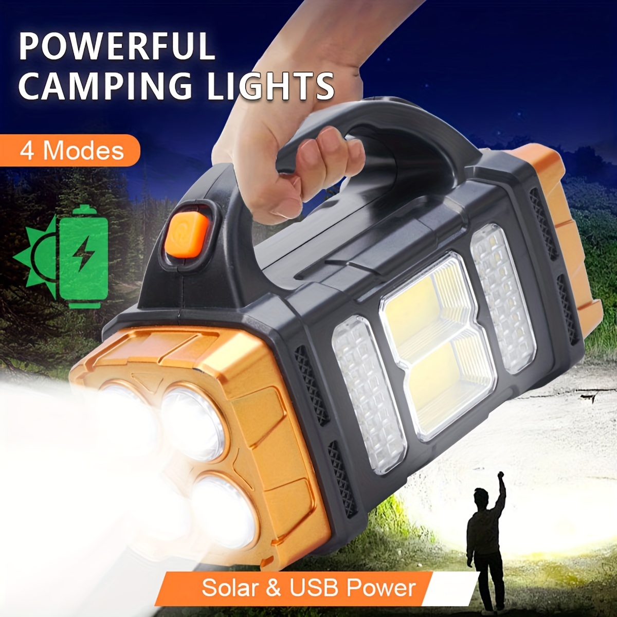 New Upgrade Rechargeable High  - đánh giá và giá Outdoor Lighting Panel