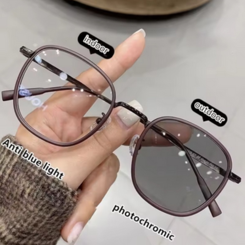 2 Pairs of Retro Square Metal  - đánh giá và giá Color Changing Outdoor