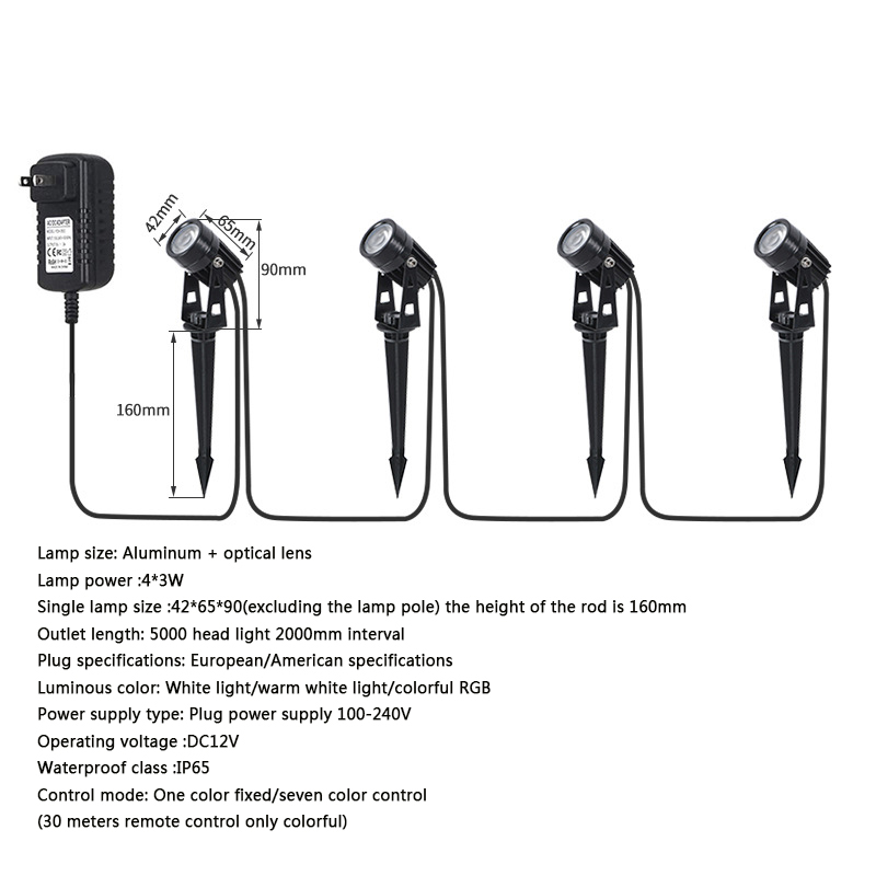 Waterproof Outdoor Garden Deco - đánh giá và giá Outdoor Lighting Low Voltage