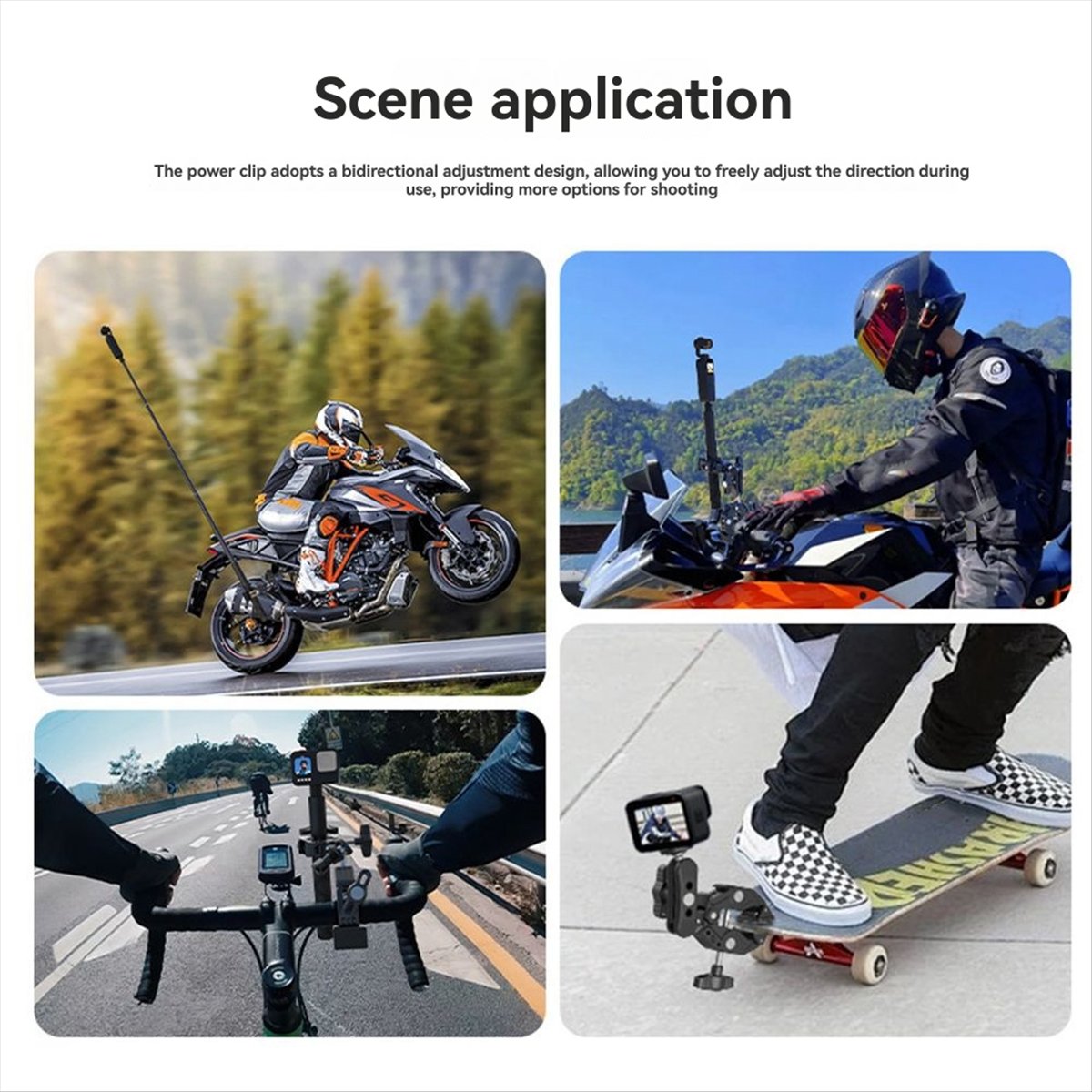 DT77 Super Clamp Articulating  - đánh giá và giá Umbrella Led Clip