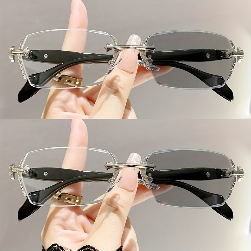 2PCS Metal Photochromic Eyegla - đánh giá và giá Color Changing Outdoor