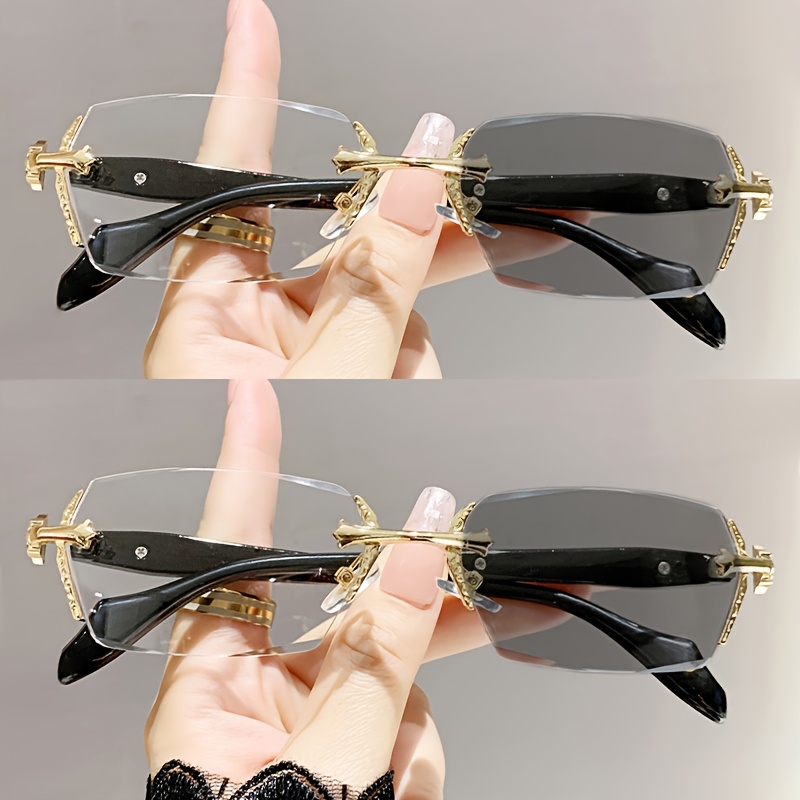 2PCS Metal Photochromic Eyegla - đánh giá và giá Color Changing Outdoor