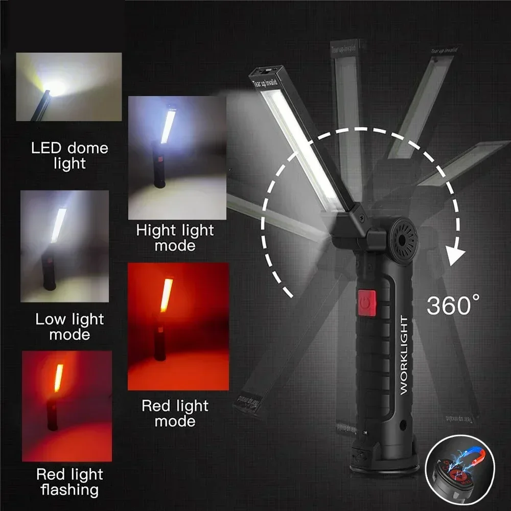 LED COB Flashlight USB Recharg - đánh giá và giá Outdoor Lighting Panel