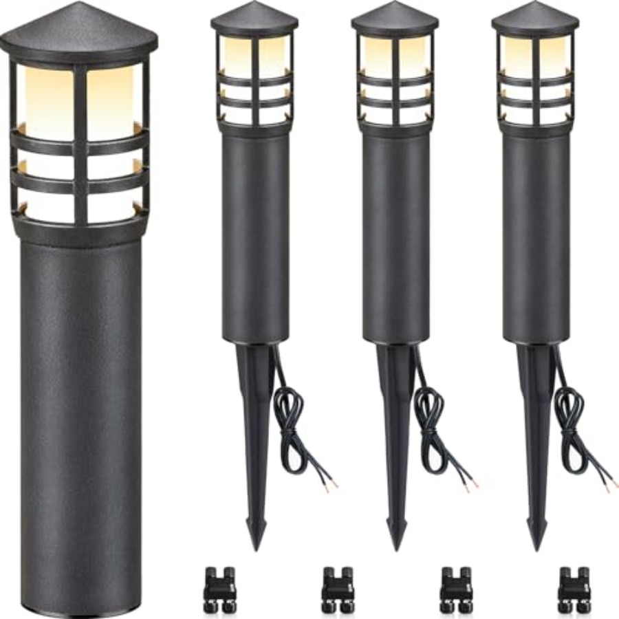 4-Pack Low Voltage Pathway Lig - đánh giá và giá Outdoor Lighting Low Voltage