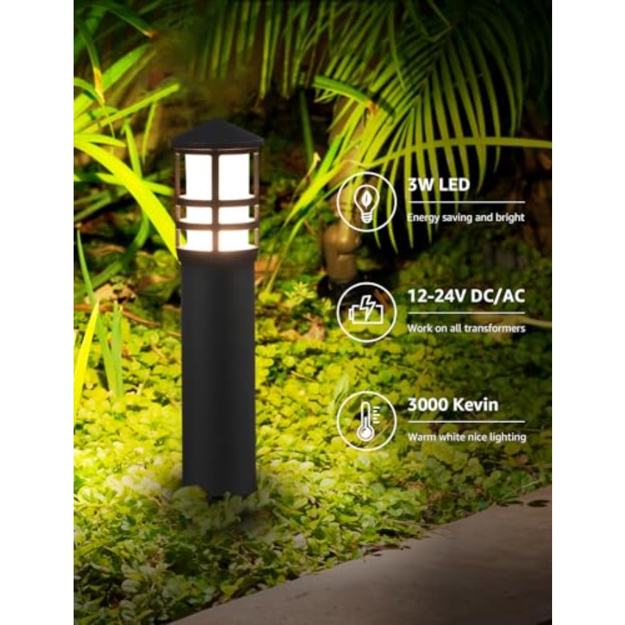 4-Pack Low Voltage Pathway Lig - đánh giá và giá Outdoor Lighting Low Voltage