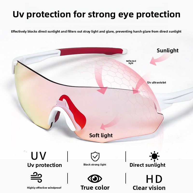 Windproof cycling glasses day  - đánh giá và giá Color Changing Outdoor