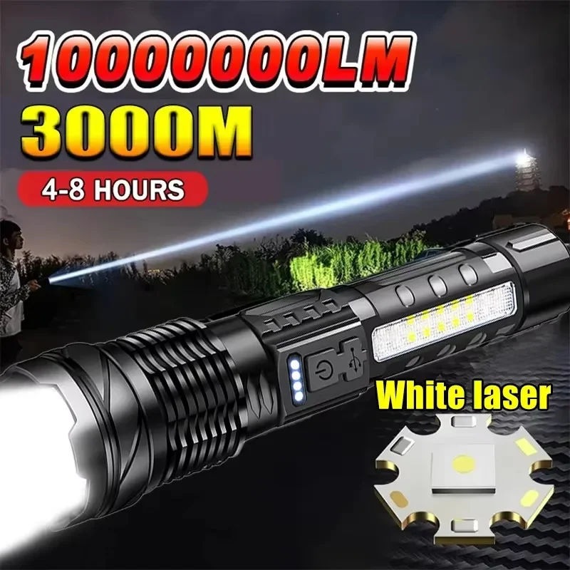 Powerful LED Flashlight Batter - đánh giá và giá Outdoor Lighting Battery Powered