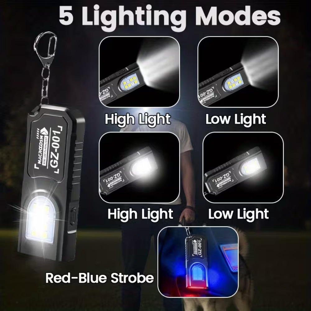 Mini COB LED Keychain Flashlig - đánh giá và giá Outdoor Lighting Panel