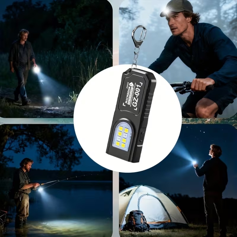 Mini COB LED Keychain Flashlig - đánh giá và giá Outdoor Lighting Panel